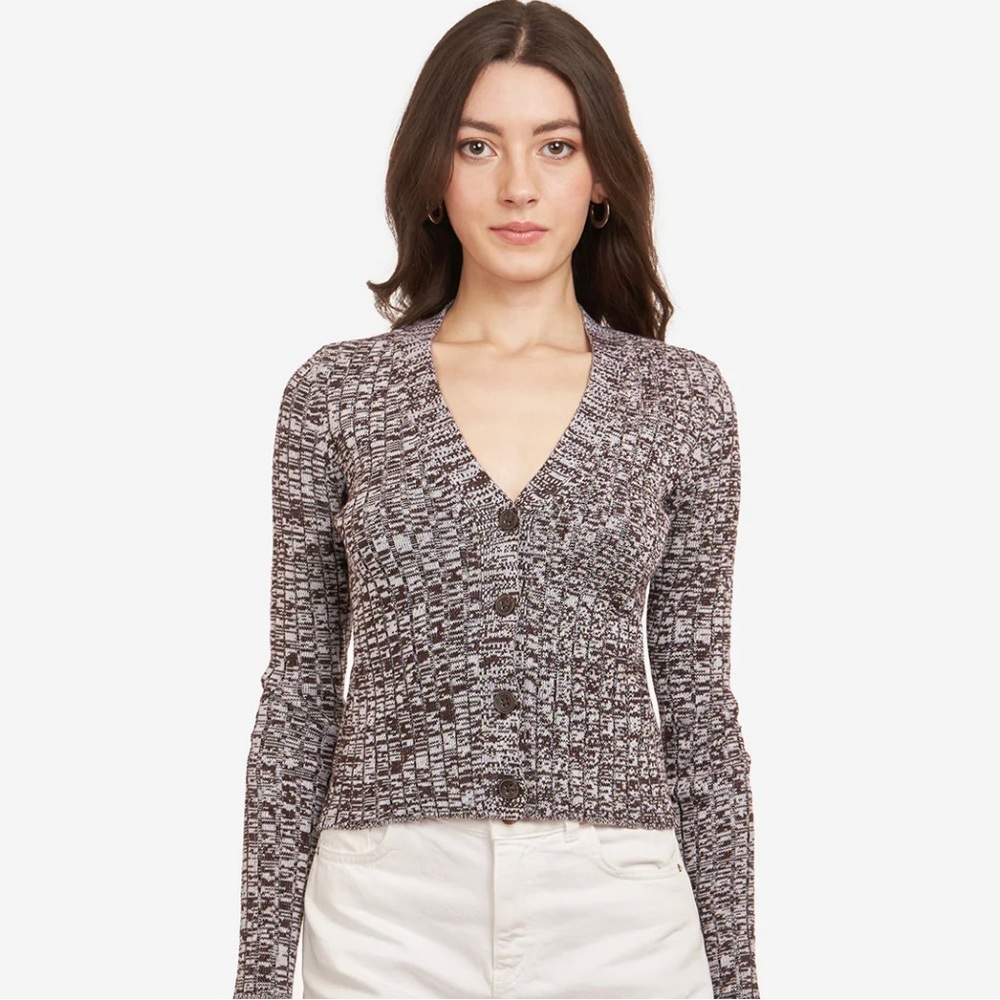 NWOT Cotton by Autumn Cashmere Cardigan